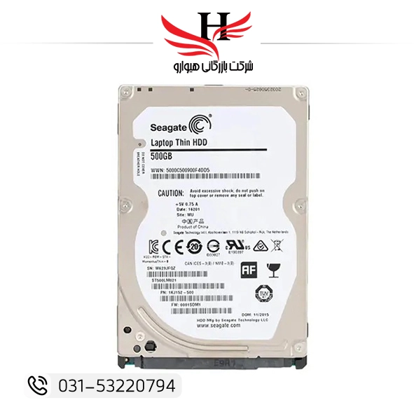 هارد اینترنال لپ تاپی سیگیت Seagate ظرفیت 500 گیگابایت استوک